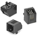 Wurth Elektronik WR-MJ Series RJ45 Connector Female PCB Unshielded Horizontal 1 Port 6 Way RJ45