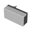 Bopla Eletec Series Grey ABS Handheld Enclosure with Integral Battery Compartment IP40, 120mm x 65mm x 43430004 SE 430 E/CEE