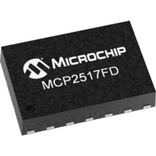 Microchip CAN Controller 8 Mbps, 14-Pin VDFN MCP2517FD-H/JHA
