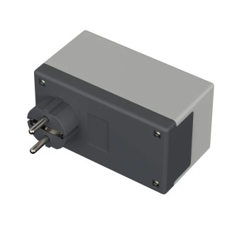 Bopla Eletec Series Grey ABS Handheld Enclosure with Integral Battery Compartment, IP40, 120 mm x 66 43435004 SE 435 E/CEE