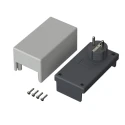 Bopla Eletec Series Grey ABS Handheld Enclosure with Integral Battery Compartment, IP40, 120 mm x 66 43435004 SE 435 E/CEE