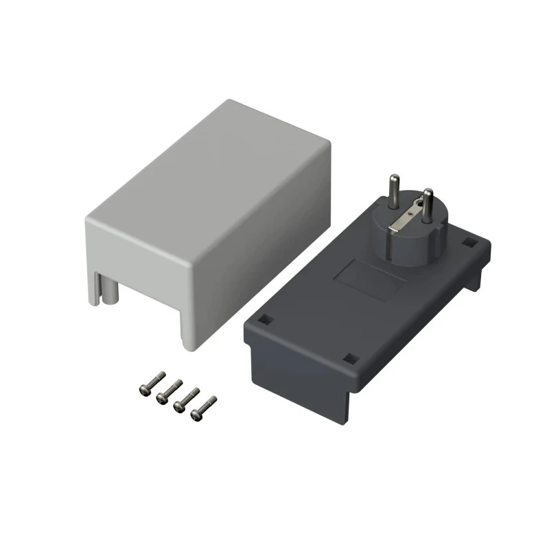 Bopla Eletec Series Grey ABS Handheld Enclosure with Integral Battery Compartment, IP40, 120 mm x 66 43435004 SE 435 E/CEE