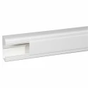 Legrand White Cable Trunking DLP Series 50mm Width x 105mm Depth x 2m Length Polyvinyl Chloride Adhesive Fastening W50mm 