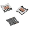 Wurth Elektronik Micro SIM Card Connector Hinge Type 8 Way Hinged Micro SIM Memory Card Connector, Solder 693022010811