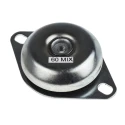RS Pro Round M12 Anti-Vibration Pedestal Mount 172 mm Outside Diameter 450 kg Compression Load 38 mm Height 60 162-3221