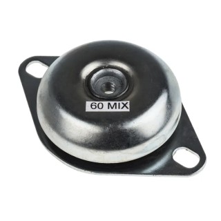 RS Pro Round M12 Anti-Vibration Pedestal Mount 172 mm Outside Diameter 450 kg Compression Load 38 mm Height 60 162-3221