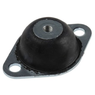 RS PRO Round M6 Anti-Vibration Mount, Natural Rubber, 9 kg Compression Load, 64 mm OD, 20 mm Height 162-3223