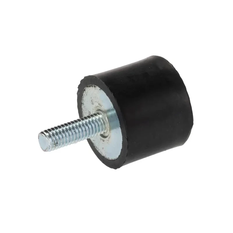 RS PRO Cylindrical M6 Anti-Vibration Mount Male Buffer Foot 36.8kg Compression 25mm OD 20mm Height 162-3225
