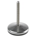 RS PRO M16 120 mm Diameter Stainless Steel Adjustable Foot 3000 kg Static Load Capacity 10 ° Tilt Angle 162-3263