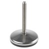 RS PRO M16 120 mm Diameter Stainless Steel Adjustable Foot 3000 kg Static Load Capacity 10 ° Tilt Angle 162-3263