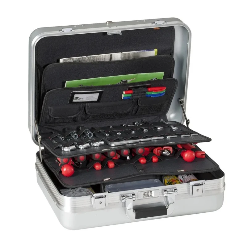 GT Line 2 Drawer Aluminium Tool Case 180 mm Width 345 mm Depth 462 mm Height R7TOP