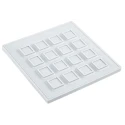 Storm 16 Key Aluminium Keypad IP67 Rated, Matrix Output, Aluminium Housing IP67