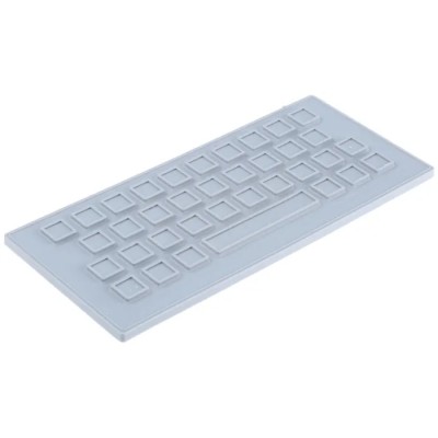 Storm 36 Key Aluminium Keypad IP67, Grey Housing, 20000 Mechanical Life, Aluminium Actuator IP67