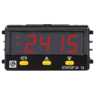 Pyro Controle STATOP 48 Panel PID Temperature Controller 2 Output Relay 260V ac LR04815-001