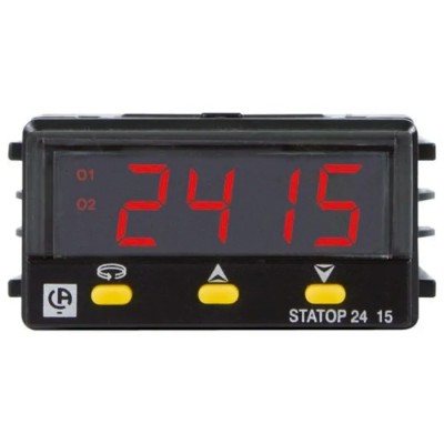Pyro Controle STATOP 48 Panel PID Temperature Controller 2 Output Relay 260V ac LR04815-001