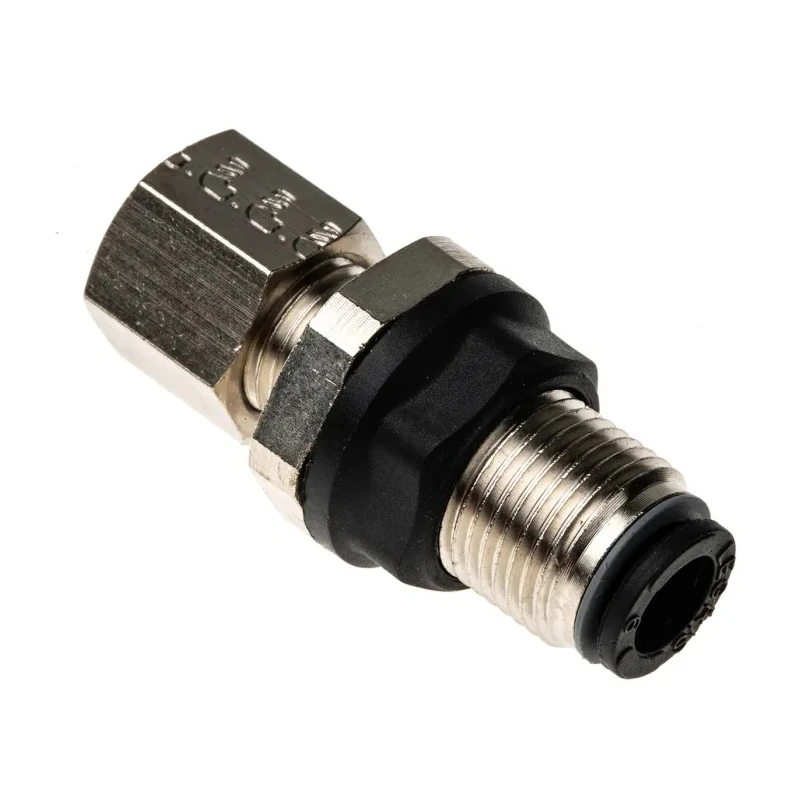 Legris Pneumatic Bulkhead Adaptor Technical Polymer Push-in 6 mm Connection LF3000 