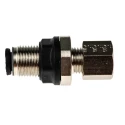 Legris Pneumatic Bulkhead Adaptor Technical Polymer Push-in 6 mm Connection LF3000 
