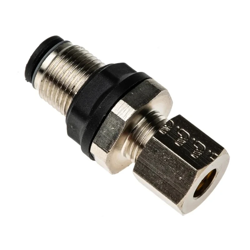 Legris Pneumatic Bulkhead Adaptor Technical Polymer Push-in 6 mm Connection LF3000 
