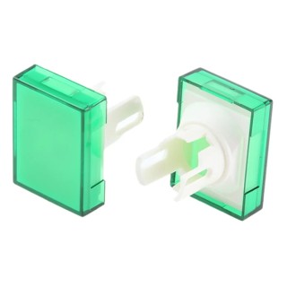 Omron Green Rectangular Push Button Lens A3CJ-500G
