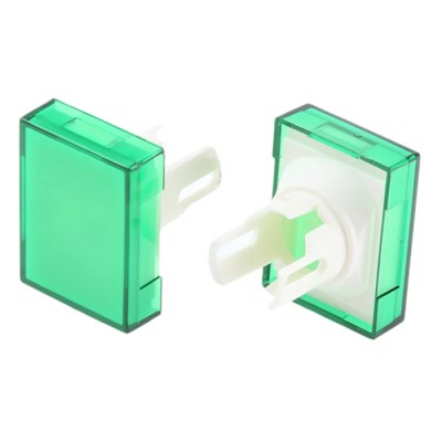 Omron Green Rectangular Push Button Lens A3CJ-500G