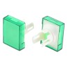 Omron Green Rectangular Push Button Lens A3CJ-500G