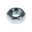RS PRO Zinc Plated Steel Hex Nut M4 DIN 934 198-302