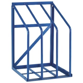 RS PRO Open Vertical Sheet Rack Blue Storage Racking 900 mm Height x 600 mm Width x 600 mm Depth 326-8726