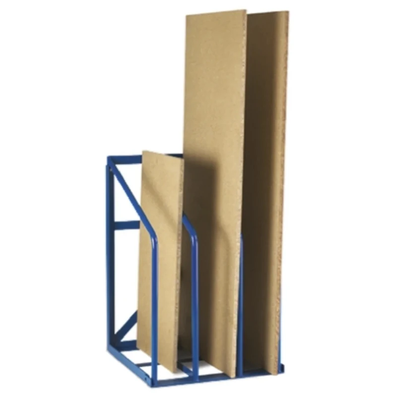RS PRO Open Vertical Sheet Rack Blue Storage Racking 900 mm Height x 600 mm Width x 600 mm Depth 326-8726