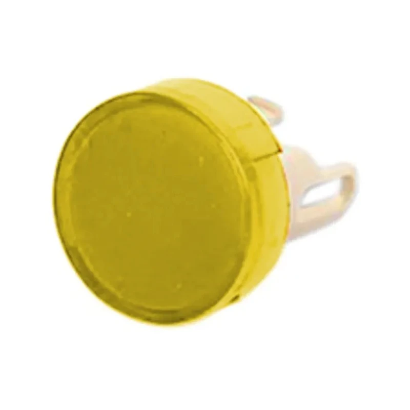 Omron Yellow Round Push Button Lens 12mm Diameter 36mm Height A3CT-500Y