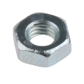 RS PRO Bright Zinc Steel Hex Nut M3, DIN 934 198-318
