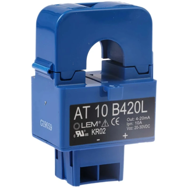 LEM AT-B420L Series Current Transformer 10A 20V dc, 30V dc 16mm Bore AT 10 B420L