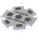 Intelligent LED Solutions ILH Series Self-Adhesive Thermal Gap Pad 1.6 mm Thick 20 mm x 20 mm Metal ILH-GD01-PCB VER A