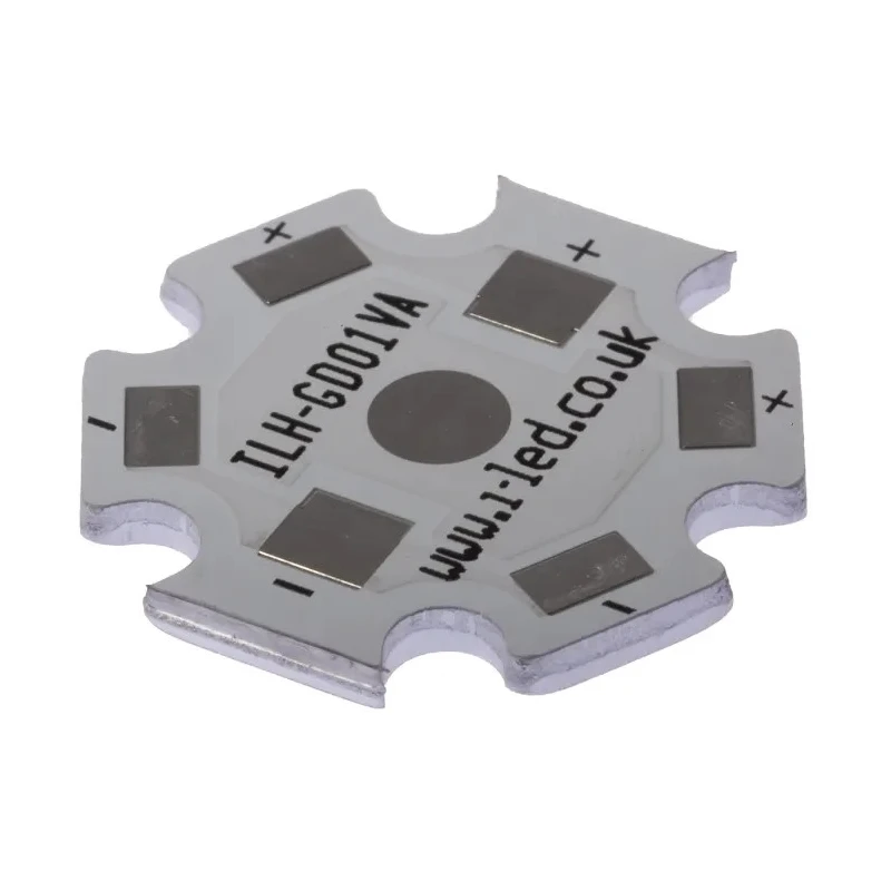 Intelligent LED Solutions ILH Series Self-Adhesive Thermal Gap Pad 1.6 mm Thick 20 mm x 20 mm Metal ILH-GD01-PCB VER A