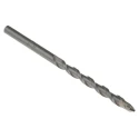 Tivoly Industrial Quality Tungsten Carbide Masonry Drill Bit 7mm, 4 Flutes, Bright Finish, Model 10900220700