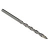 Tivoly Industrial Quality Tungsten Carbide Masonry Drill Bit 7mm, 4 Flutes, Bright Finish, Model 10900220700
