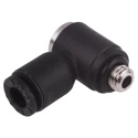 Legris Male Banjo Pneumatic Fitting with Nitrile Rubber (NBR) Seal, Nickel Plated Brass, Stainless Steel 3118 08 10