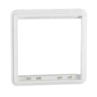 Molex CES PowerCat 6A Series Faceplate Right Angle Straight RJ45 DataGate Jack Wall Mount 360° Shielded 17-0232-02