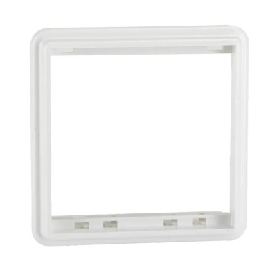 Molex CES PowerCat 6A Series Faceplate Right Angle Straight RJ45 DataGate Jack Wall Mount 360° Shielded 17-0232-02