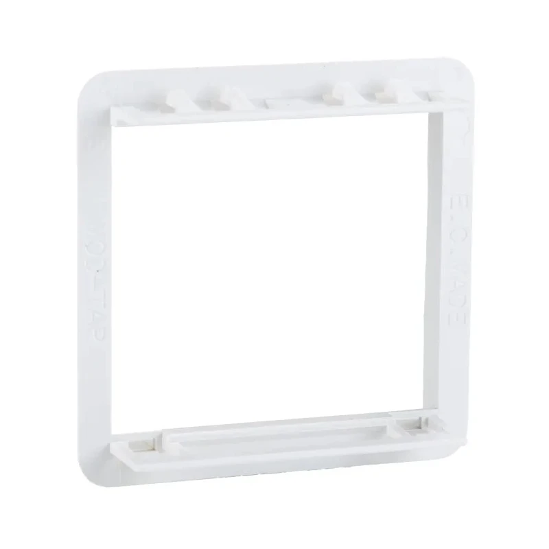 Molex CES PowerCat 6A Series Faceplate Right Angle Straight RJ45 DataGate Jack Wall Mount 360° Shielded 17-0232-02