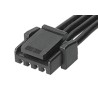 Molex 6 Way Female Micro-Lock Plus to 4 Way Female Micro-Lock Plus Wire to Board Cable 150 mm 45111-0402