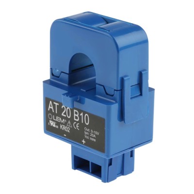 LEM AT-B10 Series Current Transformer 20 A 16mm Bore AT 20 B10