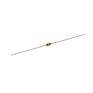 RS PRO Thermistor, NTC Type, DO-35 Package, 4.2 mm Height x 7 mm Length x 4.2 mm Depth, Axial Termination, 10% 198-927