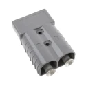 Anderson Power Products SB350 Series 2 Way Male Battery Connector, Straight Cable, 600V, 450A SB350