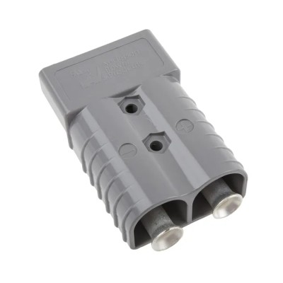 Anderson Power Products SB350 Series 2 Way Male Battery Connector, Straight Cable, 600V, 450A SB350