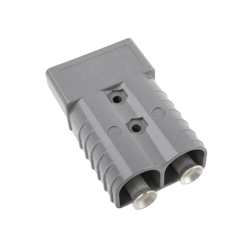Anderson Power Products SB350 Series 2 Way Male Battery Connector, Straight Cable, 600V, 450A SB350