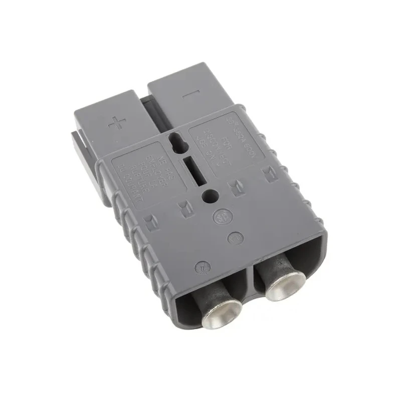 Anderson Power Products SB350 Series 2 Way Male Battery Connector, Straight Cable, 600V, 450A SB350