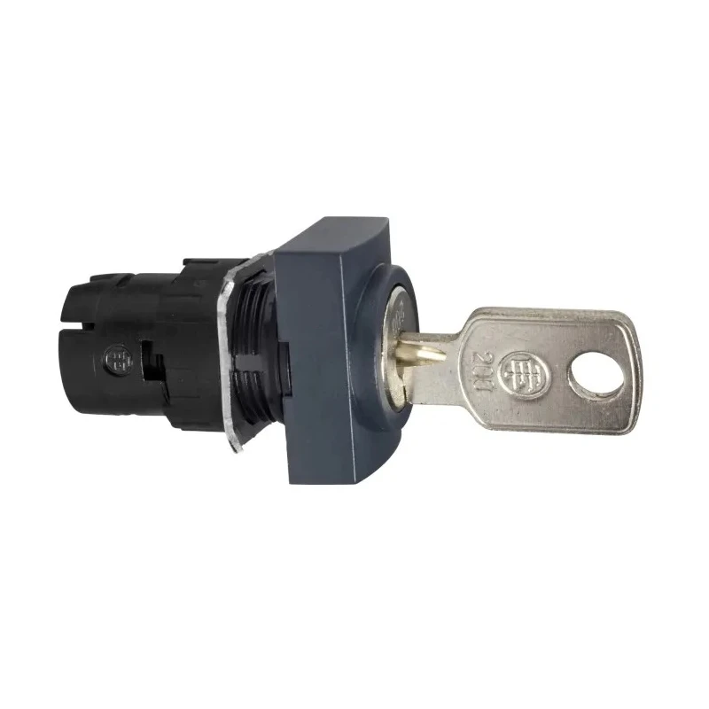 Schneider Electric Harmony XB6 2-position Key Switch Head Spring Return 16 mm Cutout ZB6DGL