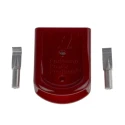 Anderson Power Products Powerpole 15-45 Series 2 Way Male Battery Connector Straight Cable 600V 52A SBSMINIRED-15