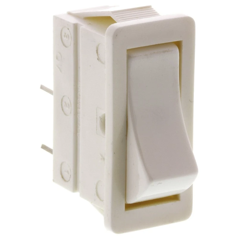 Arcolectric (Bulgin) Ltd SPST Latching On-Off Rocker Switch Panel IP67 Aluminium Housing C1300VQAAC