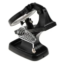 RS PRO Desk Mounted PCB Vice 1.5 cm Jaw Width 10 mm Opening 1.5 cm Jaw Depth 490 g 162-5345